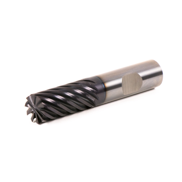 .750" 3/4" 4 FLUTE REGULAR LENGTH FINE PITCH TiAlN HSCO ROUGHING END MILL