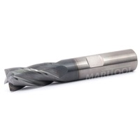 MariTool .500 dia 4 flute sqr AlCrN carbide finisher 2.0 loc with Flat