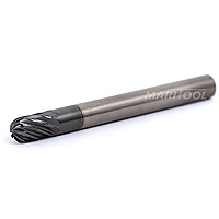 MariTool 1/4 SE Carbide Ball End Mill 8 Flute AlCrN .375 LOC
