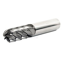 MariTool 1/2 3 Flute Carbide Ball End Mill SE 45 Deg Helix 1.25 loc 5 Flute DLC Coated