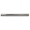 Reduced Shank 1/2 3 Flute Finisher 6.0 long X .472 Shank 45 Degree Helix