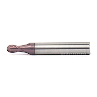 .156 2 Flute Ball End Finisher With 6mm Shank
