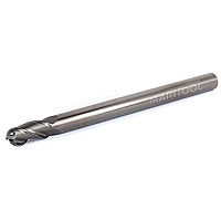 MariTool Reduced Shank .1875 Flute Ball End Finisher 4.0 long X .1574 Shank