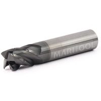 MariTool 12mm Variable 4 Flute X .63 LOC .008 Radius with Chip Breaker