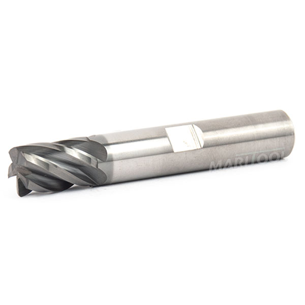 thumbnail image 2 of 1/4" Solid Carbide End Mill – 4 Flute .020 Corner Radius – CNC Milling – USA Made 2 of 3