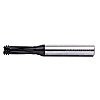 Thread Mill 3 In 1 Tool For M12 x 1.75 Thread Solid Carbide DLC Coated
