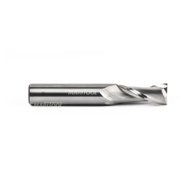 Bassett MSE-2 Series Solid Carbide General Purpose End Mill Radius Corner End TiCN Coated 30 Degrees Helix Pack of 1 9/32 Cutting Diameter 2-1/2 Length 0.75 Cutting Length 2 Flute 