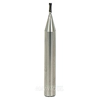 MariTool 1mm 2 Flute PCD Tipped Square End Mill With .157 Flute Length - SM Grade