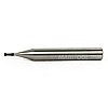 1/16 2 Flute PCD Tipped Square End Mill With Corner Radius - SM Grade