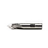 2 Flute Carbide Drill Mill .500 Dia x 1.0 Flute Length 90deg