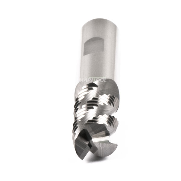 Right Hand Spiral/Medium Helix Series 1771 Atlas 3/8 Cut Dia Kyocera 1771-3750AD1500CR3 Long Lgth Solid Round High Performance Corner Radius End Mill ZrN Coated 1.500 Lgth of Cut 3 Flute 