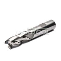 MariTool End Mill 3 Flute .0984 dia X .236 L.O.C X .016 Corner Radius