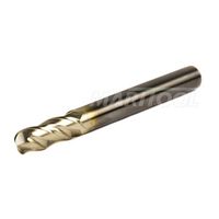MariTool .0787 (2mm) 3 Flute Carbide Ball End Mill SE 38 Deg Helix .275 loc ZrN