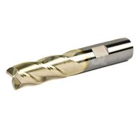 MariTool 1/16 3 Flute Carbide End Mill SE 38 Deg Helix .125 loc ZrN