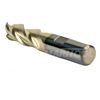 .0787 (2mm) 3 Flute Carbide End Mill 38 Deg Helix .1969 loc ZrN