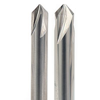 Solid Carbide Downcut Chamfer Mills