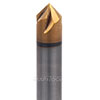 HardMilling Helical Chamfer Mill .375 Dia X 120 Degree 4 Flute