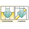 3/4 (19.05mm) X 90 Degree 3 Flute Cobalt Countersink