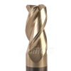 3 Flute Carbide High Helix Corner Chamfer End Mills