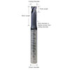 .1875 (3/16) 4 Flute Square Carbide Hard Milling End Mill .250 loc PVD