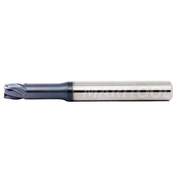 1/8 Shank Diameter SGS 35302 52 2 Flute High Shear General Purpose End Mill Titanium Carbonitride Coating 7/16 Cutting Length 1/8 Cutting Diameter 1-1/2 Length 
