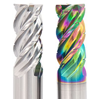 MirrorLine 4 Flute and Higher High Feed with Chipbreaker