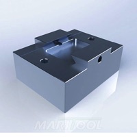 Orange Vise 6 Inch 6061 Aluminum Machinable Jaw Blocks 6x4-5/8x2