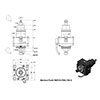 BMT45 .750 Face Mill Arbor X-Live Tooling Block