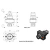 BNE DA65 ER32 X-Live Tooling Block For Miyano Coolant Thru