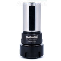 MariTool ER25 1.25-2.0 STRAIGHT SHANK COLLET CHUCK With Flat
