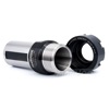 ER25 1.25-2.0 STRAIGHT SHANK COLLET CHUCK With Flat