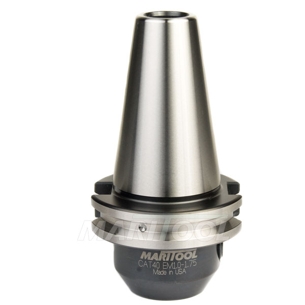 CAT40 1.0 END MILL TOOL HOLDER with 1.75 Gage Length Made in USA MariTool