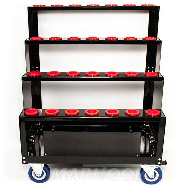 28 Piece CNC Tool Cart 40 Taper and Capto C6 MariTool