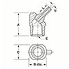 1/8NPT x .11" ID x .25" L CaptJet Coolant Nozzle 5 pack