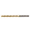 5/64 - .0780" Cobalt 130&deg; Taper Length Drill TiN Coated