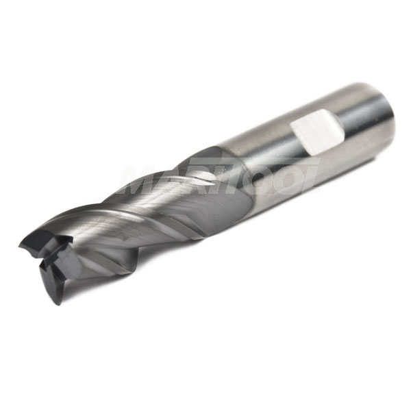 2 Flute Cobra Carbide 20421 Micro Grain Solid Carbide Long Length General End Mill 1/4 Cutting Diameter 4 Length Square End 30 Degrees Helix 1-1/2 Cutting Length Pack of 1 TiAlN Coated 