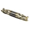 1/8 Double End 3 Flute Carbide End Mill 38 Deg Helix .250 LOC ZrN