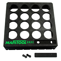MariTool ER32 Modular Plastic Collet Tray 7 x 7