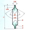 #15 Bell Type Center Drill Form B