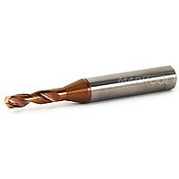MariTool Solid Carbide G4 Series Drill .1299 diameter X .5118 Flute Length SiC Coated