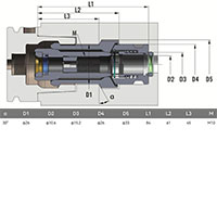 HSK50 Gripper