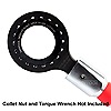 HT18 Full Round High Torque Nut Wrench Adapter for MG32 Collet Nuts