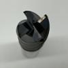 Solid Carbide 4 Flute Endmill .500 Cutting Dia X 1.0 Flute Length With .045 Corner Radius