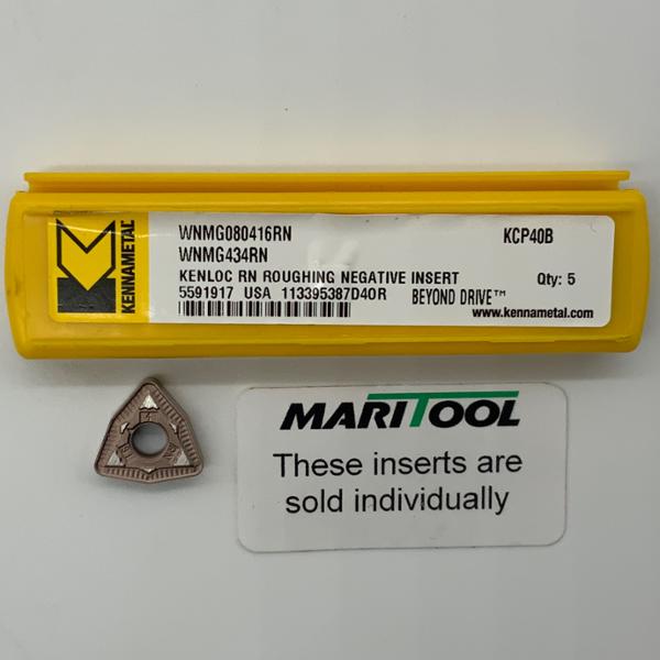 Kennametal WNMG080416RN KCP40B ( WNMG434RN )