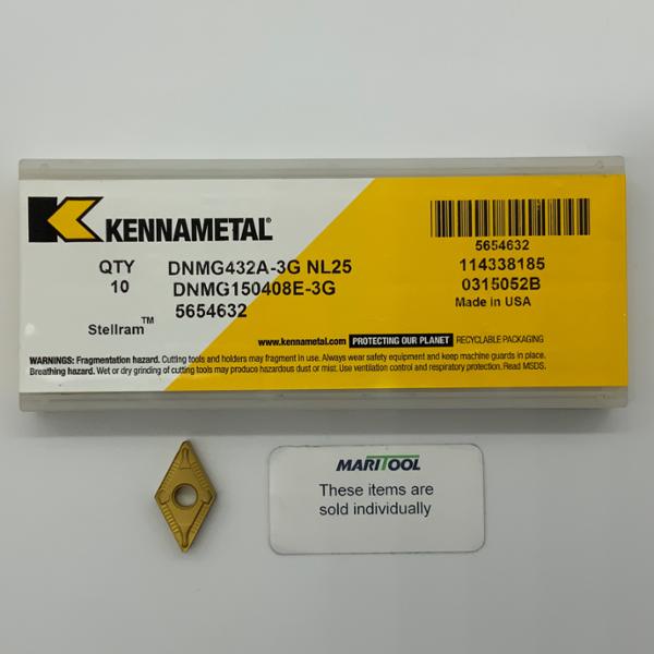 Kennametal DNMG150408E 3G NL25 ( DNMG432A 3G )
