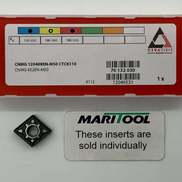 Ceratizit CNMG120408EN M50 CTCK110 ( CNMG432EN M50 )