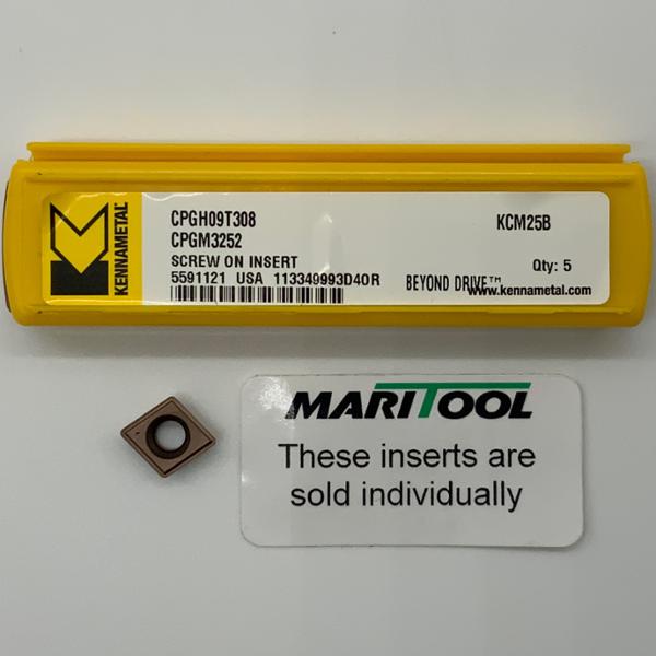 Kennametal CPGH09T308 KCM25B ( CPGM3252 )