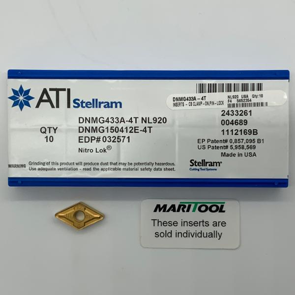 ATI Stellram DNMG150412E 4T NL920 (DNMG433A 4T)