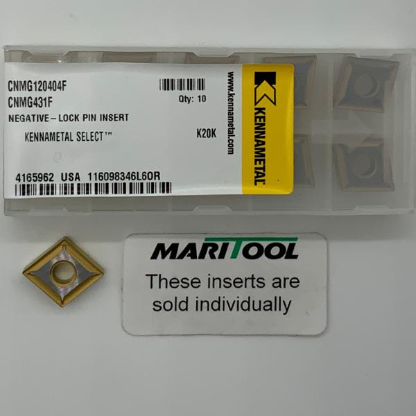 Kennametal CNMG120404F K20K ( CNMG431F )