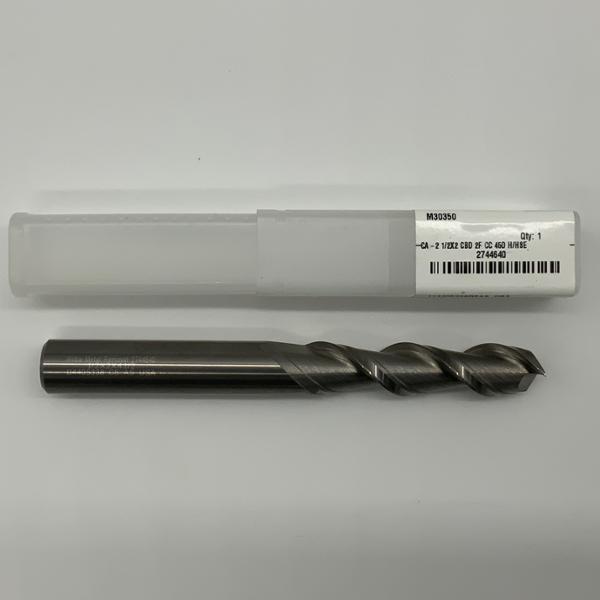 Widia Solid Carbide 2 Flute Endmill .5000 (1/2”) Cutting Dia X 2.0 Flute Length